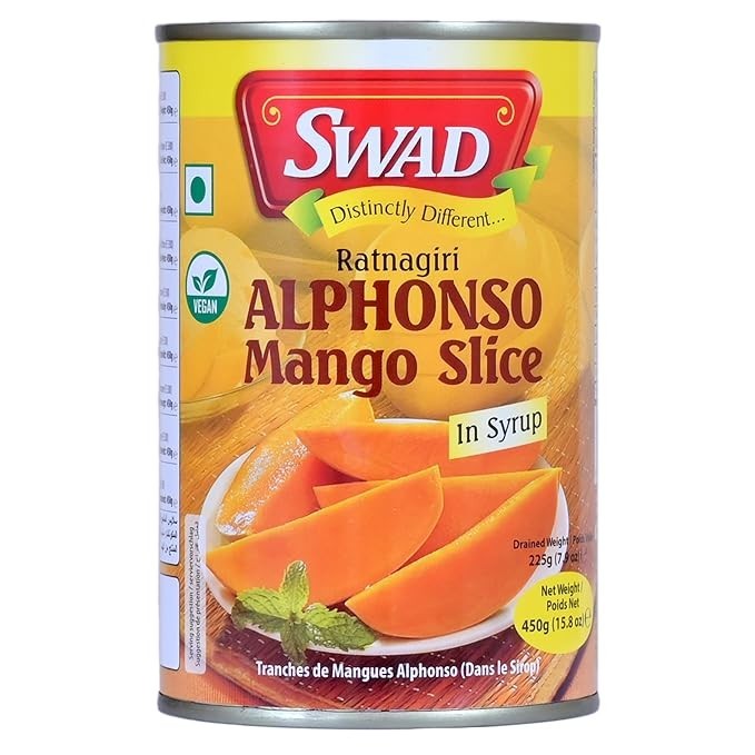 

SWAD ALPHONSO MANGO SLICE 450G / Syrup Mangga