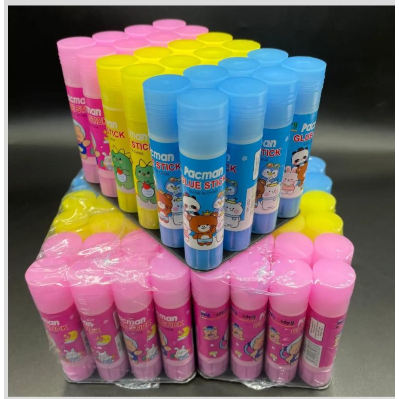 

glue stick pacman 10gram 1pak isi 24pcs