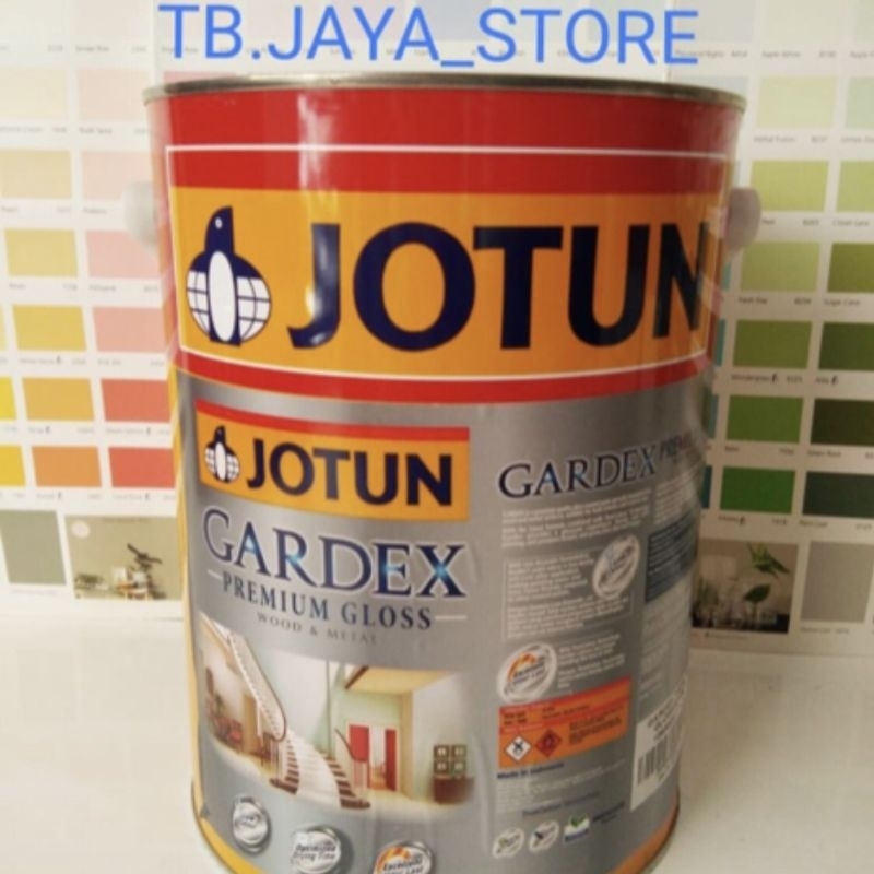 CAT JOTUN KAYU & BESI GARDEX PREMIUM GLOSS 5KG HIGH TOUCH 1917