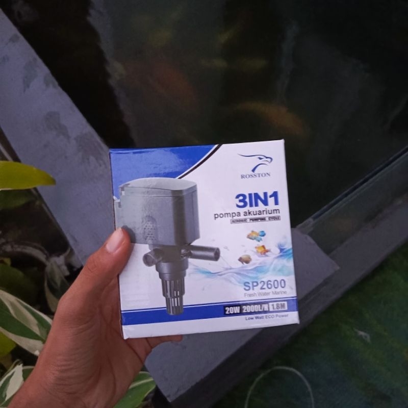 Rosston SP-2600 Mesin Pompa Aquarium Low watt