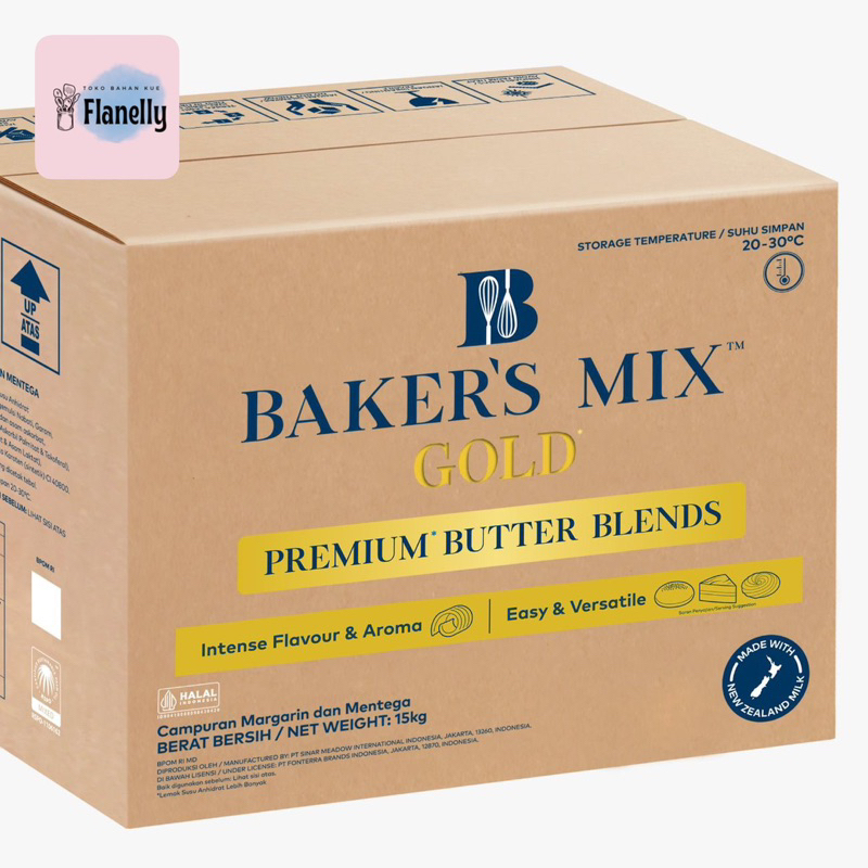 

250GR Butter Anchor Bakers Mix GOLD Repack