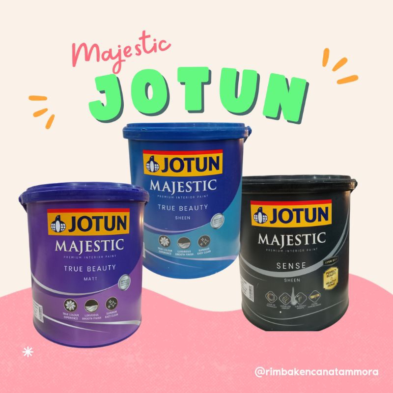 {RIMBA KENCANA} Cat Tembok ~cat dinding pewarna ruangan JOTUN