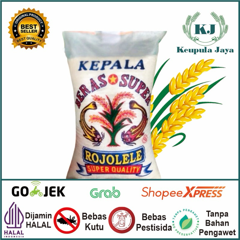 

BERAS ROJOLELE QUALITY 5kg 10kg 20kg