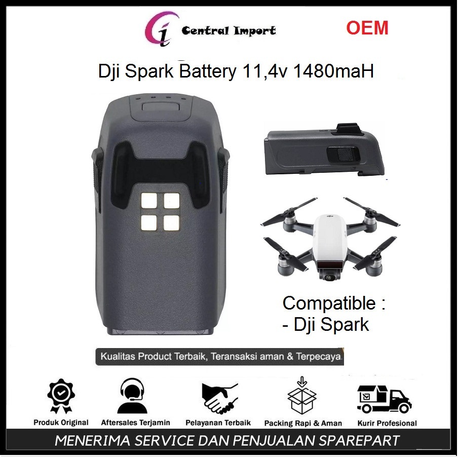 DJI SPARK BATTERY / BATRE / BATERAI