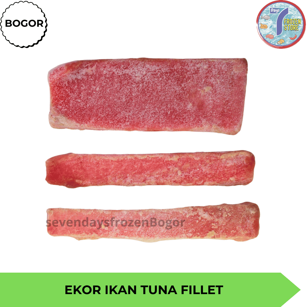 

Ekor Ikan Tuna Fillet Beku Frozen 500 gr