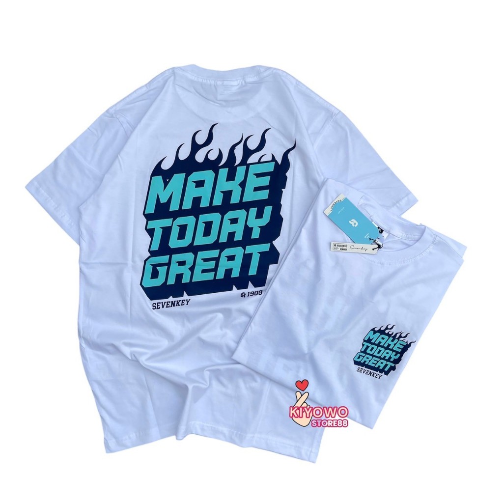 KAOS SEVENKEY TSHIRT SEVENKEY KAOS PRIA DISTRO KAOS PRIA TSHIRT PRIA SEVENKEY MAKE GREAT TODAY