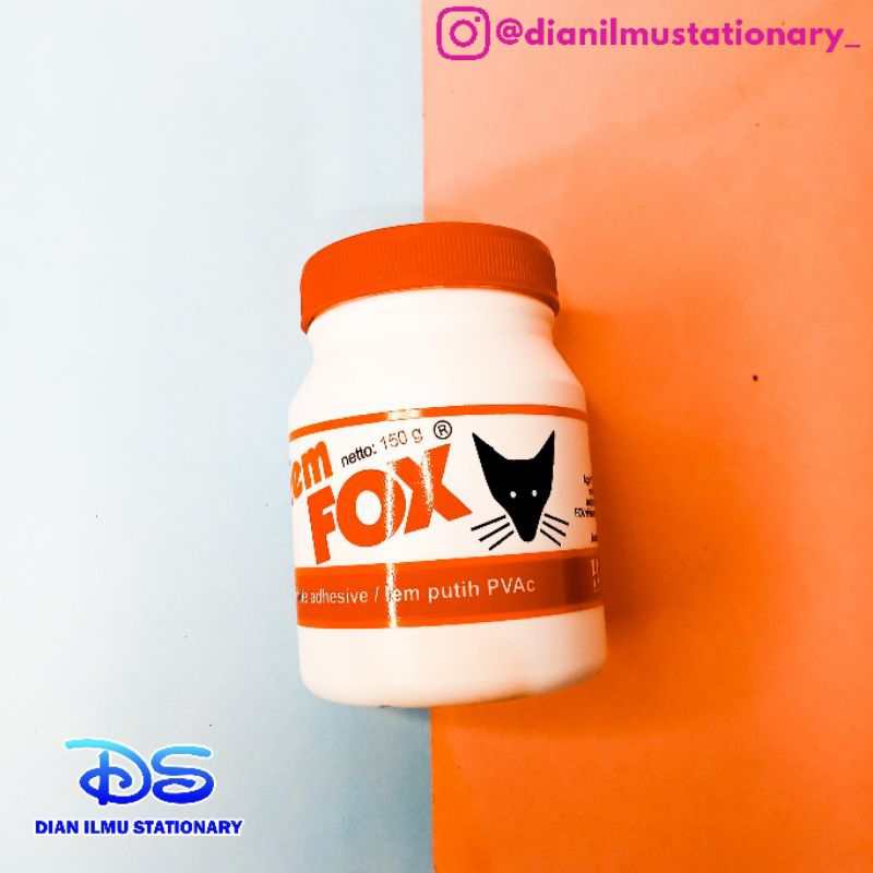

lem fox putih white glue 150gram
