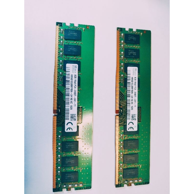 RAM DDR4 2 x 8GB 16 GB SK hynix Korea Like New bisa Oc 3200 mhz Original Workstation Long life