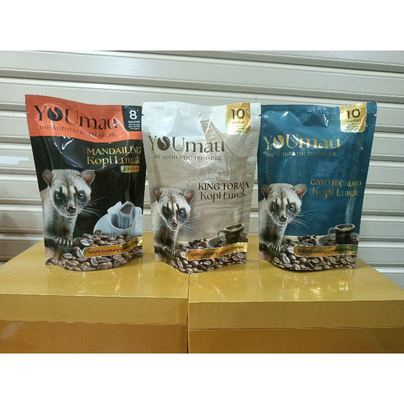 

Kopi Luwak Arabica Sachet / Drip [Wild Coffee Luwak Arabica]