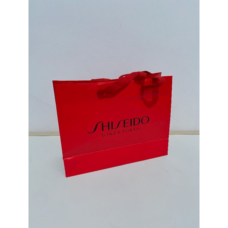 

paperbag kotak tas hadiah kosmetik skincare shiseido original