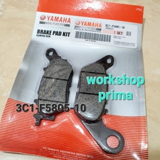 Brake Pad Kit 3C1 Kampas Kanpas Rem Cakram Roda Disc Depan Mio Injeksi Mio J GT Fino 115 Xride X Rid