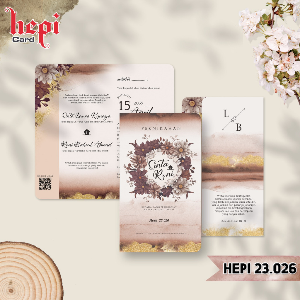 Blangko Undangan Hepi 026