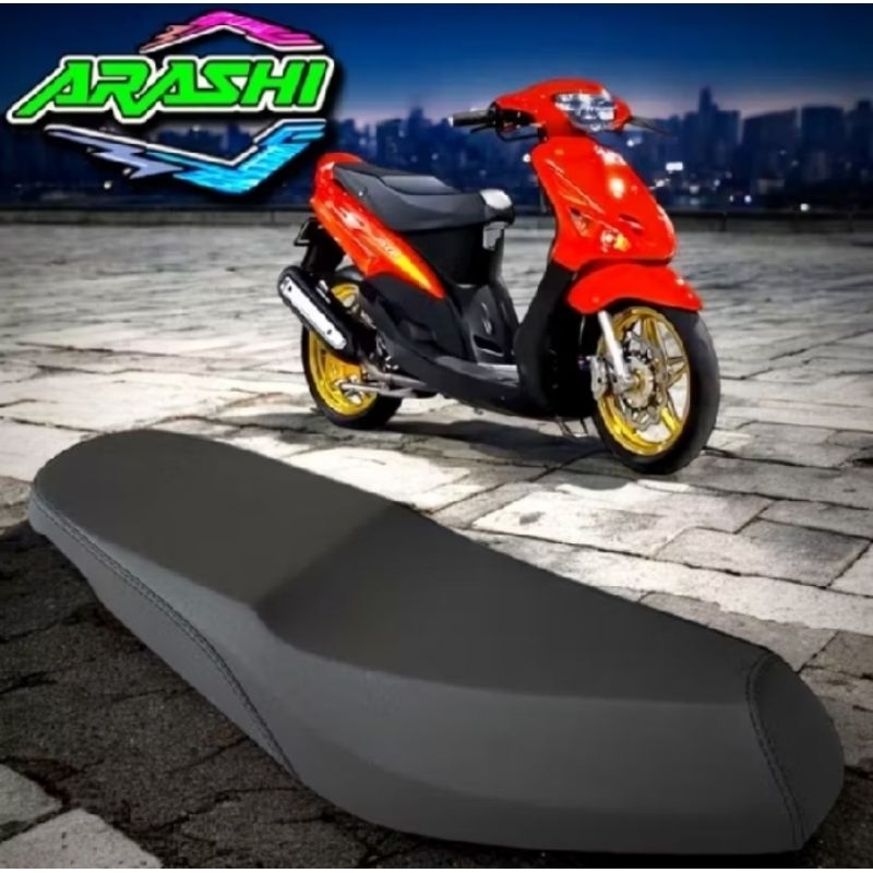 MBtech Jok Motor Mio Sporty Fullset jok motor Mio sporty tingkat sasak paha mbtech