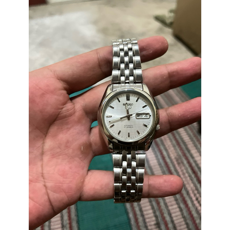SEIKO5 7s26 WHITE DIAL