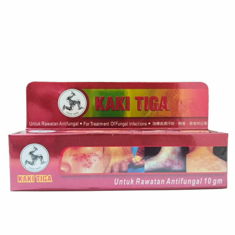 Salep Cap KakiTiga Original 10 Gr Tube- Ampuh Gatal-gatal kulit'kutuair'panu'kurap'kudis'gatal selan