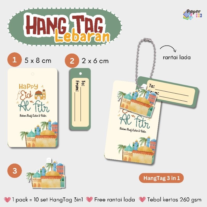 

HangTag 3 in 1, Edisi Lebaran (harga untuk 1 pcs)