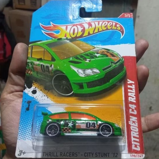 HOT WHEELS CITROEN C4 RALLY