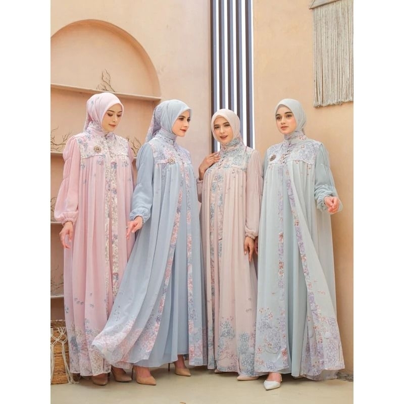 ARUMI SET GAMIS PREMIUM |SET HIJAB TERBARU | GAMIS PREMIUM | SET HIJAB KEKINIAN | GAMIS PESTA / GAMI