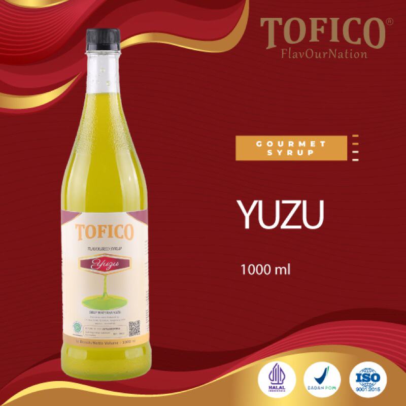 

Tofico Syrup - Yuzu 1L