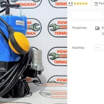 

Pompa Celup Air Kotor Tsurumi 2" Auto Submersible Pump HSZ2.4S-53