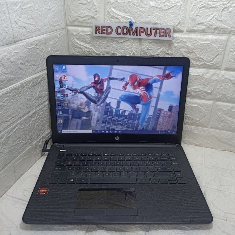 Laptop Gaming HP 14 AMD A9 Gen 9 Ram 8 GB SSD 128 Spesial Design Slim