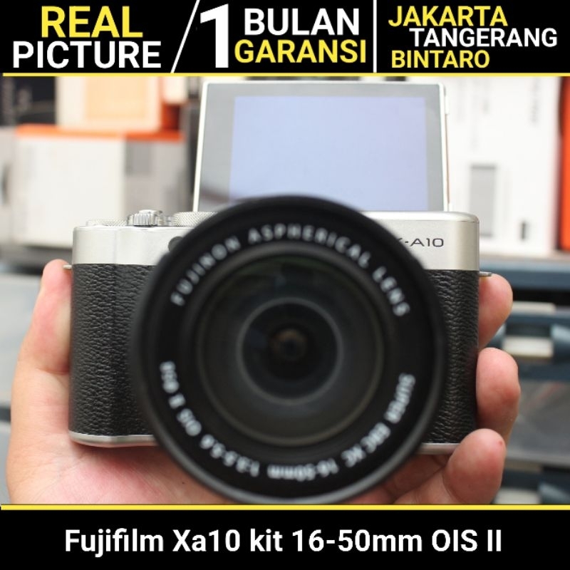 Fujifilm Xa10 kit 16-50mm OIS II BEKAS