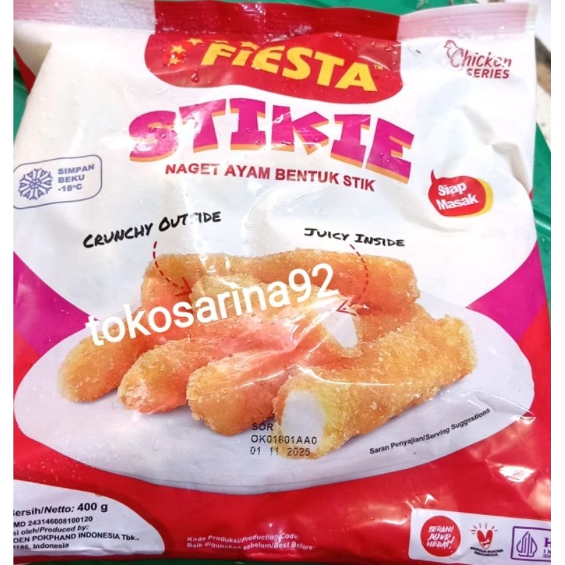 

Nugget fiesta stikie 400 gram