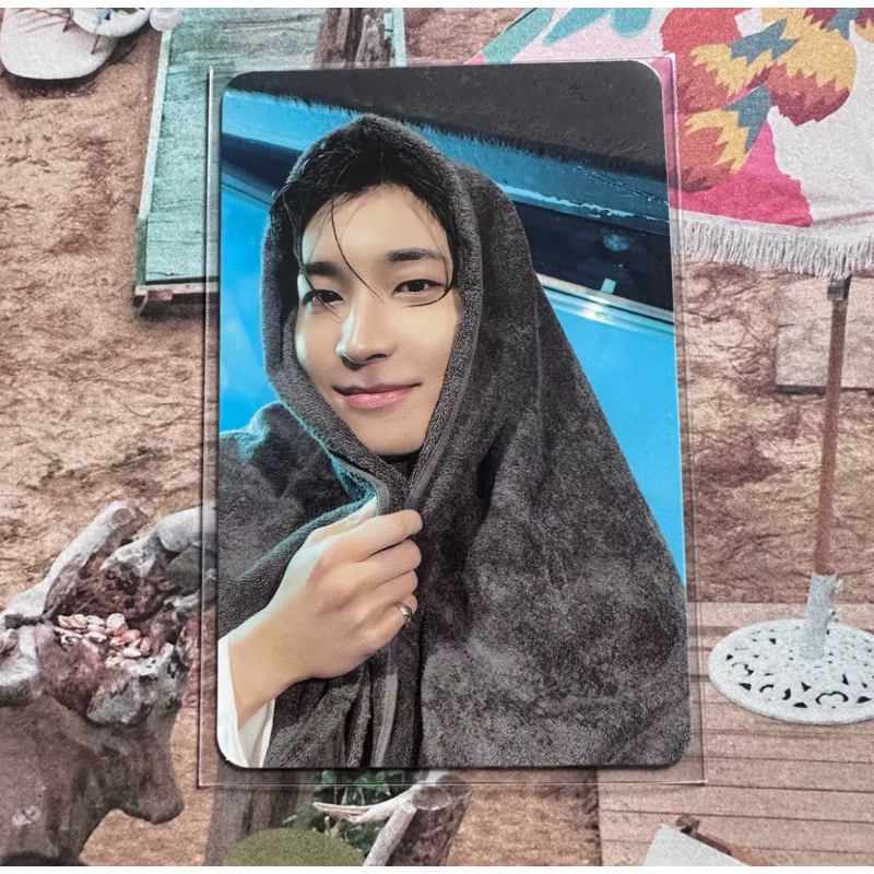 [sudah ada yang ounya] PC Seventeen Wonwoo Spill the Feels Handuk