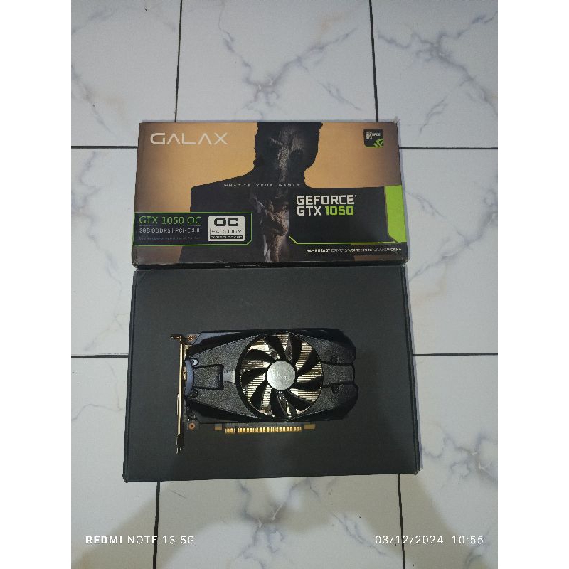GALAX GTX 1050 2GB GDDR5 FULLSET
