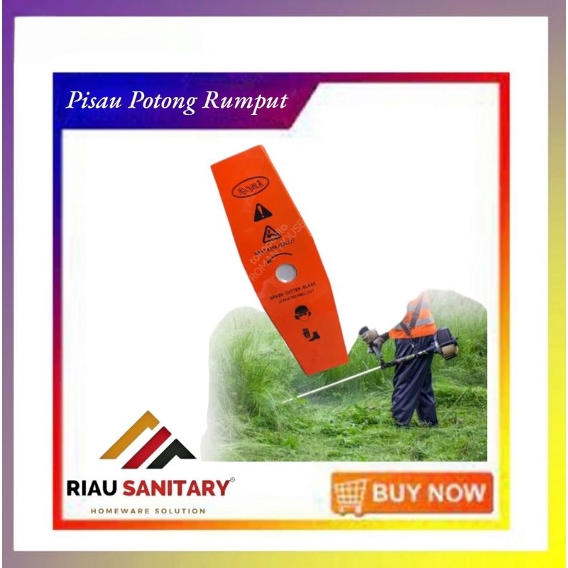 

pisau pemotong rumput merk roma 355mm