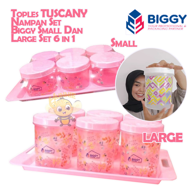 Toples Nampan Tuscany  large (6 Toples 1 nampan) Varian