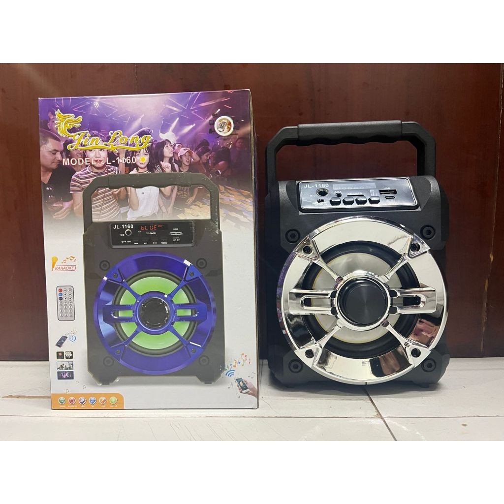 JINLONG Speaker Nirkabel Super Bass Bluetooth JL-1160