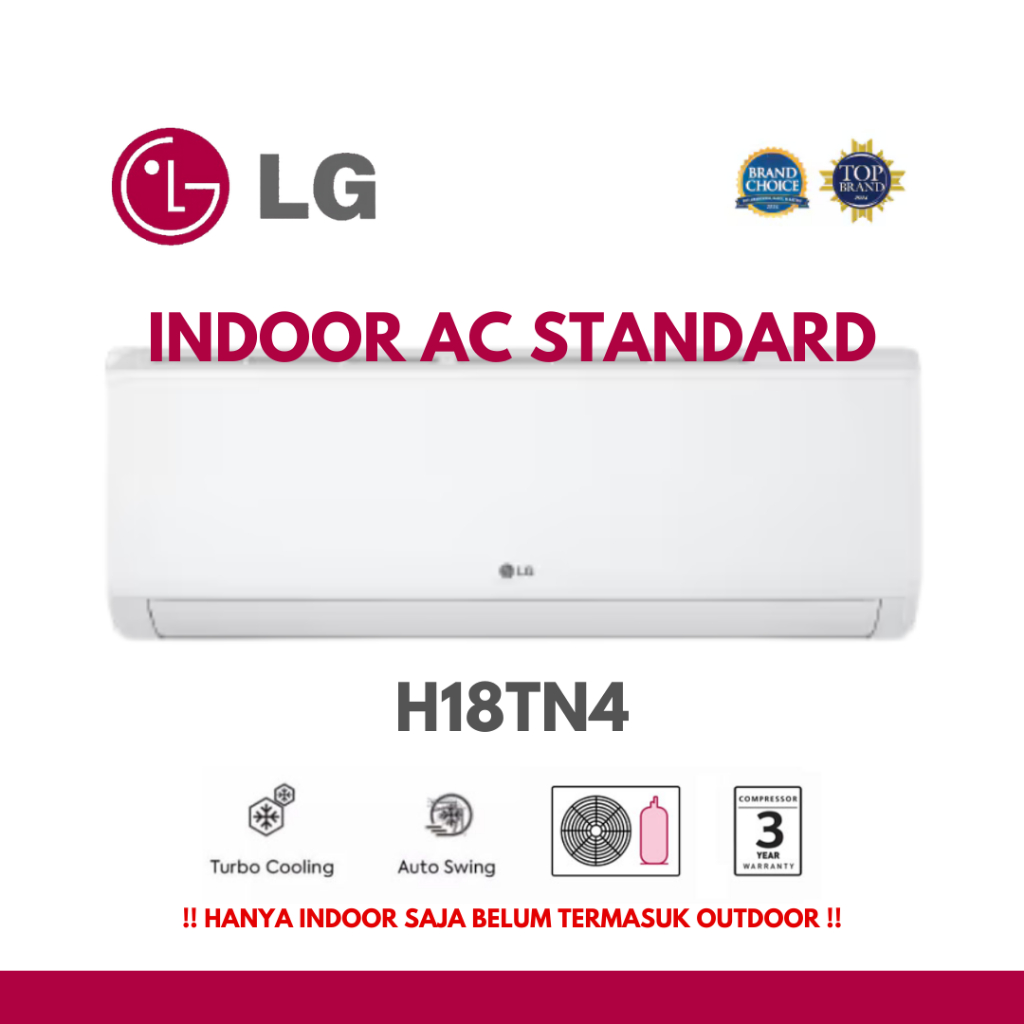 INDOOR AC LG STANDART 2 PK H18TN4 ( INDOOR SAJA )
