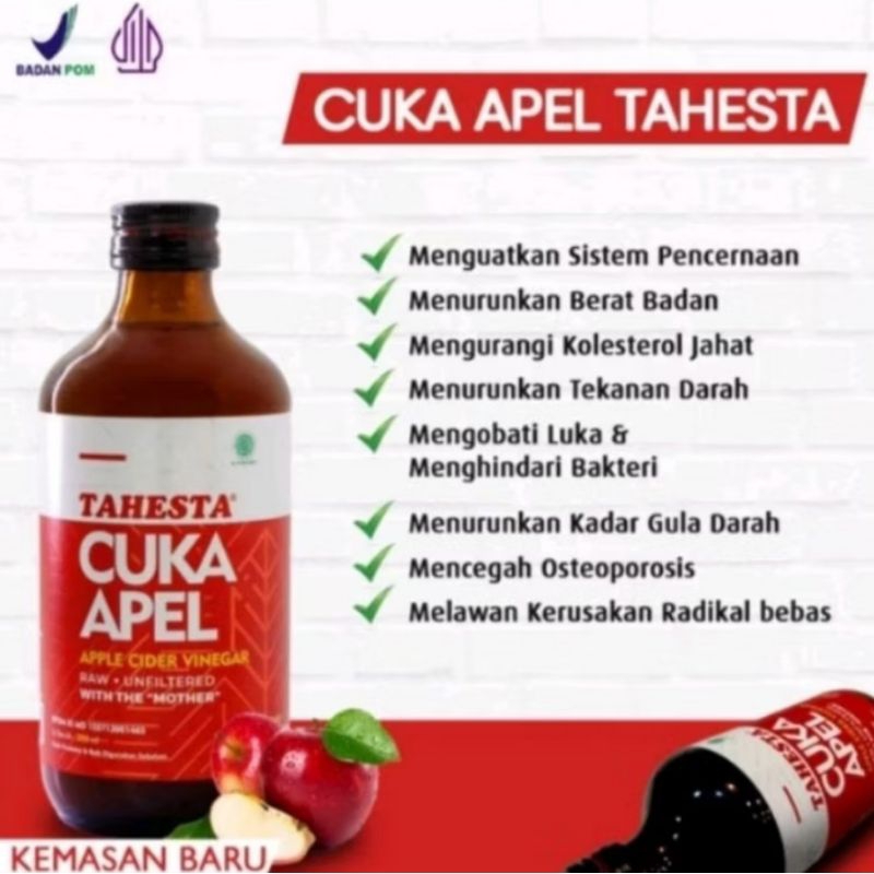 

Tahesta Cukapel Apel 320ml