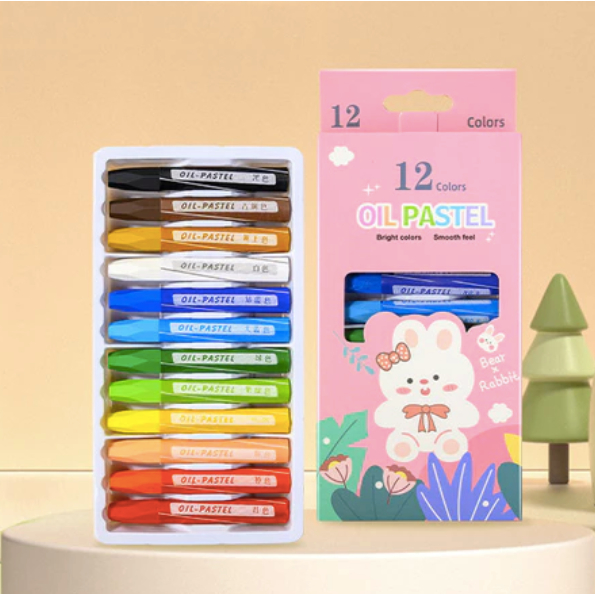 

FAMILY TOYS - KRAYON MOTIF LUCU KELINCI MEWARNAI ISI 12 WARNA DENGAN WARNA BERKUALITAS AMAN UNTUK ANAK PGS