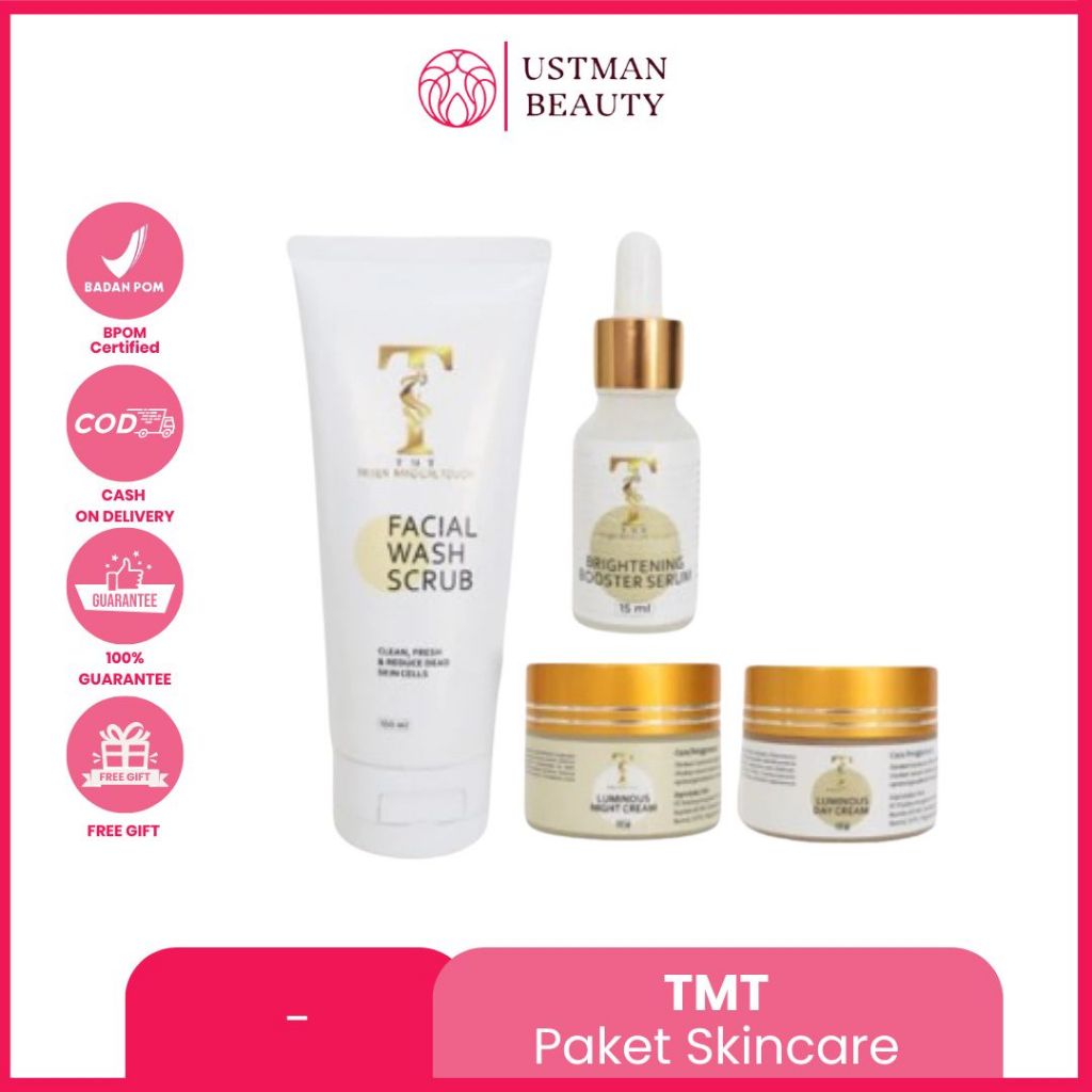 TMT Skincare Paket Magical Skin Glowing Pemutih Kulit 10X Lebih Ampuh Instan Untuk Semua Jenis Kulit