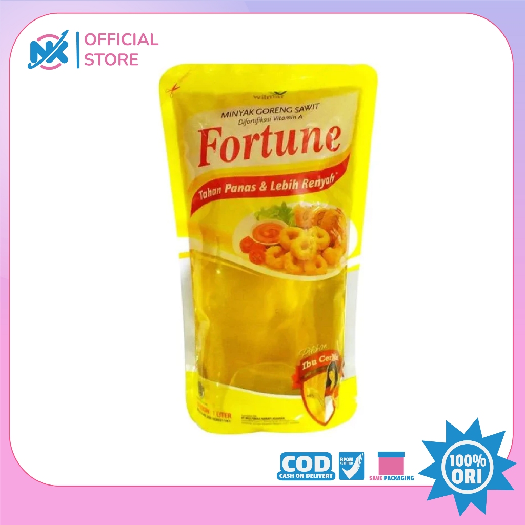 

Fortune Minyak Goreng Pouch 1lt