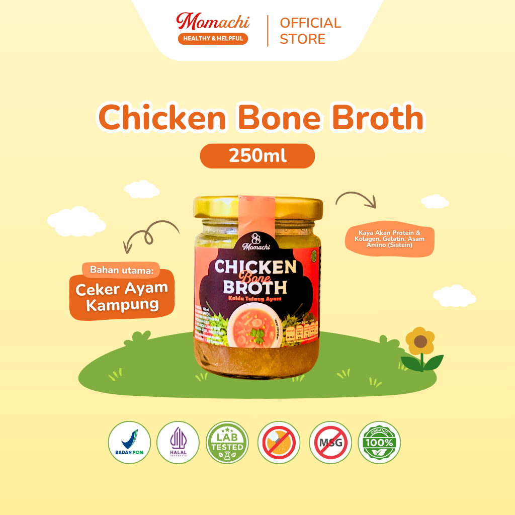 

Momachi - Chicken Bone Broth Kaldu Ceker Ayam Kampung Organik