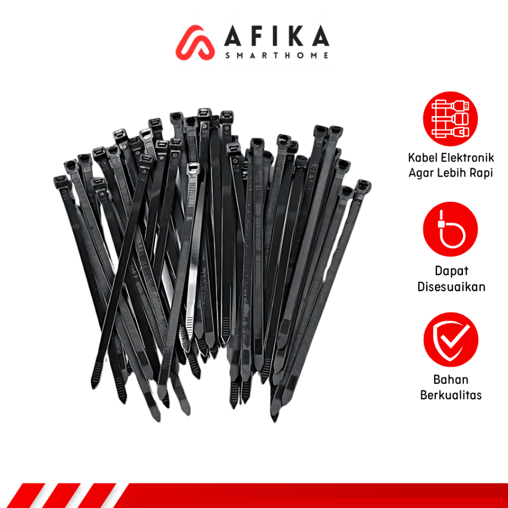 

Kabel Ties Self Locking Wire Zip 2x150 mm 1000 PCS