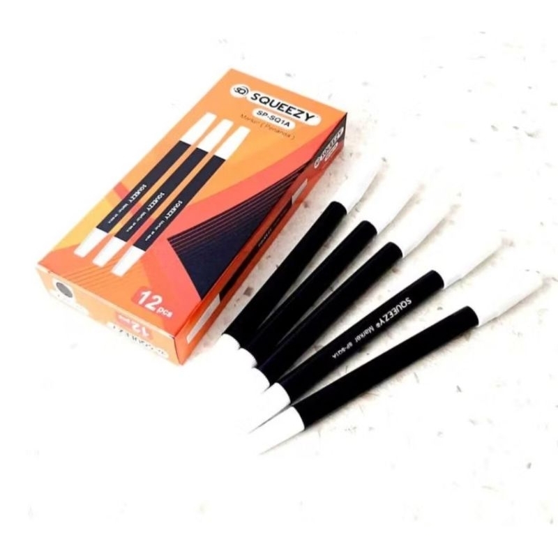 

spidol hitam kecil isi 12pcs