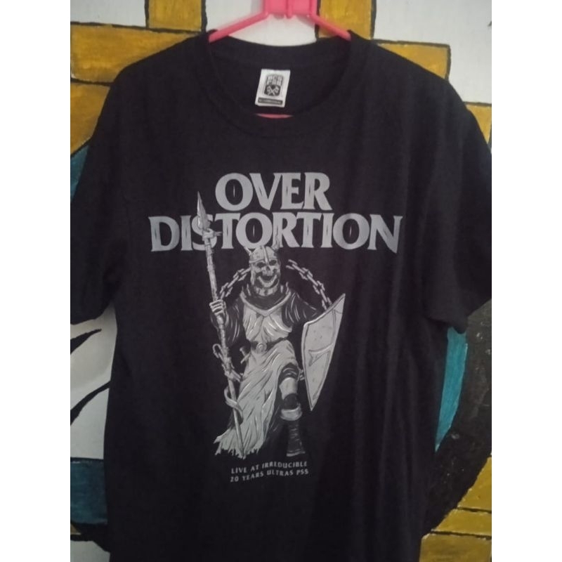 Over Distortion Kaos Hitam size M