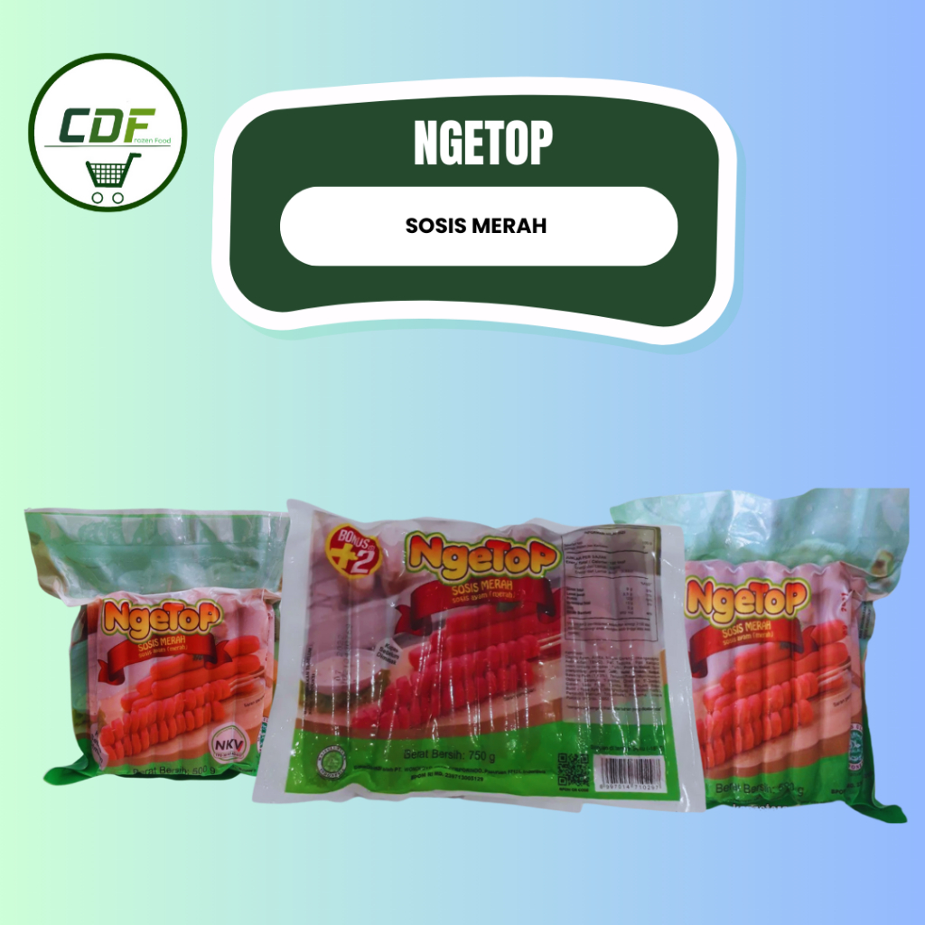 

NGETOP Sosis Ayam Merah 500gr & 750gr