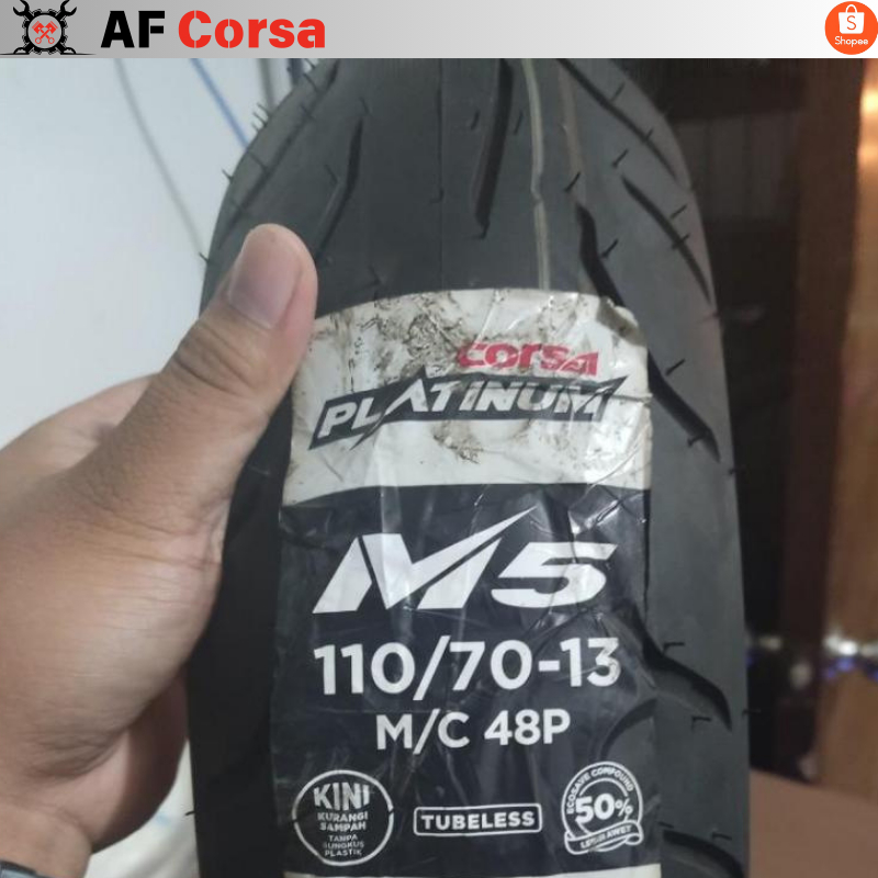 Ban NMAX Depan Corsa M5 110/70 Ring 13 Tubeless
