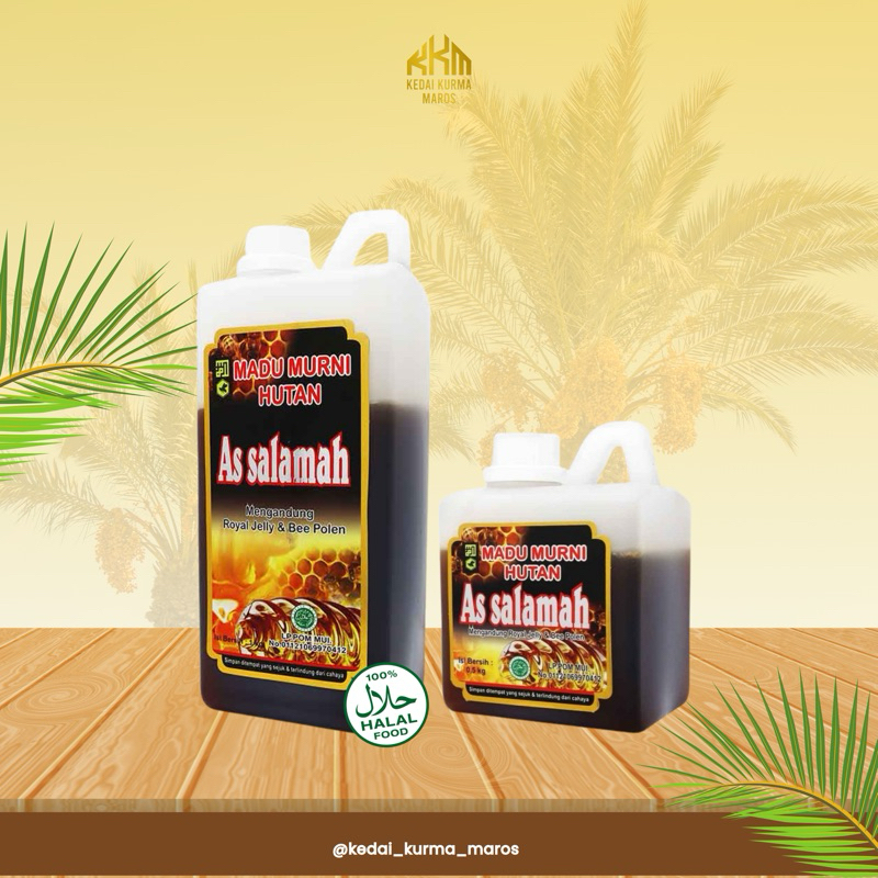 

Madu Hutan Assalamah As Salamah Madu Hutan Riau 500 gram & 1000gram