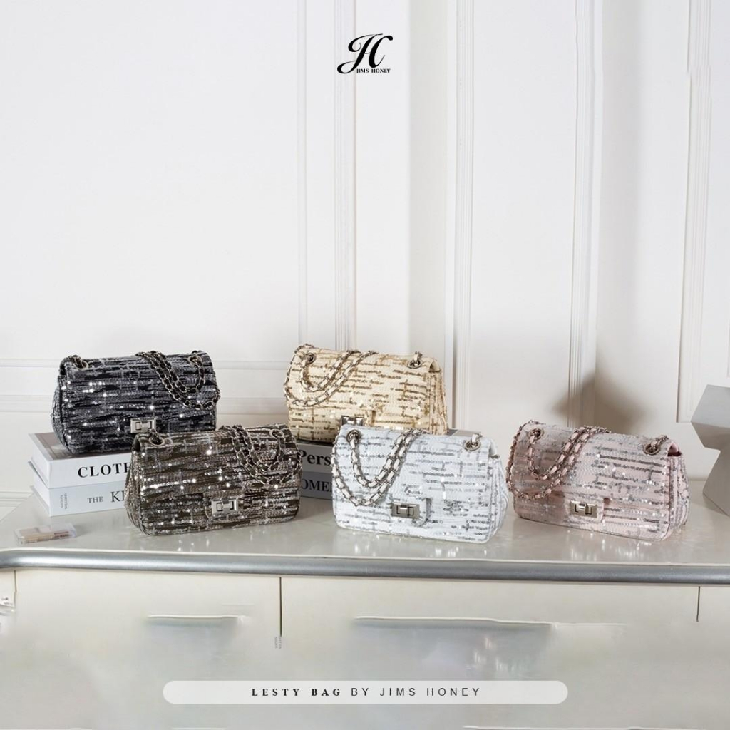 JIMS HONEY LESTY BAG Tas Selempang Wanita Slingbag Cewek Jimshoney Trendy Elegan