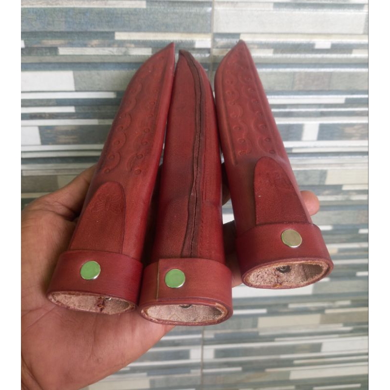 Sarung Pisau / Serangka Pisau Bahan Kulit
