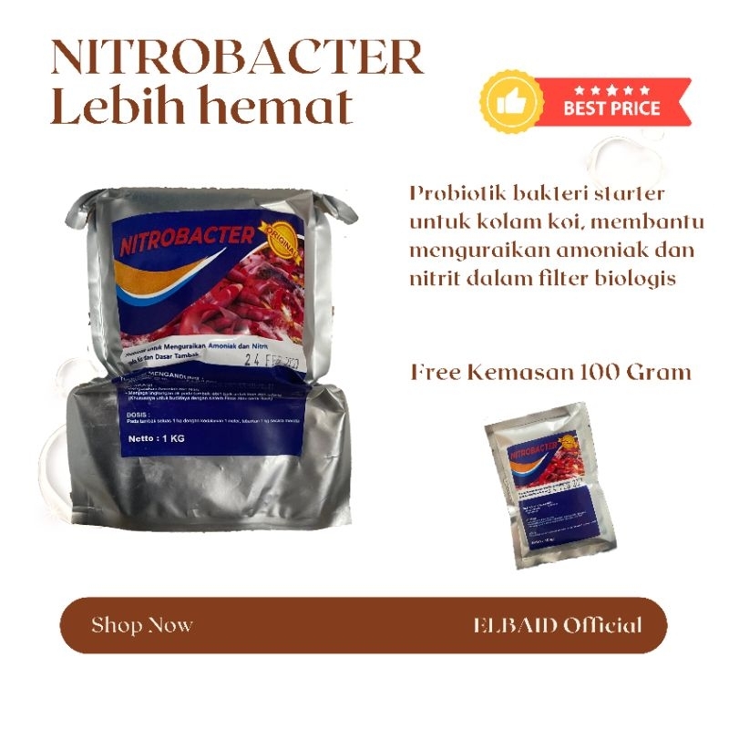 Probiotik Nitrobacter Nitrobac 1kg