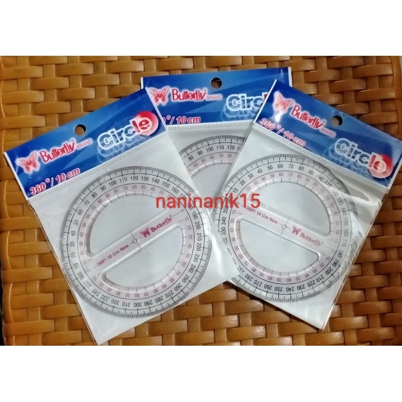 

PENGGARIS BUSUR 360°/ 10cm BUTTERFLY