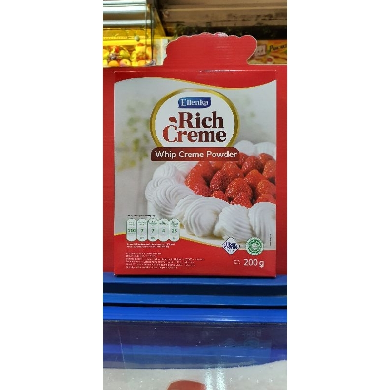 

Ellenka Rich Creme Whip Creme Powder 200gr