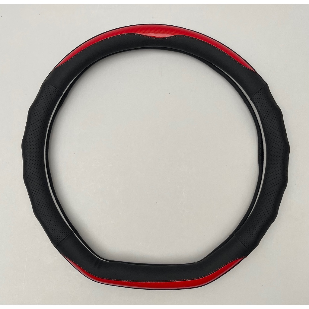 Sarung stir mobil cover stir model D shape anti slip bahan premium